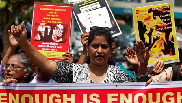 Widespread protests rocked the hill state after the rape and murder of the Class-10 student. (Reuters) Widespread protests rocked the hill state after the rape and murder of the Class-10 student. (Reuters)