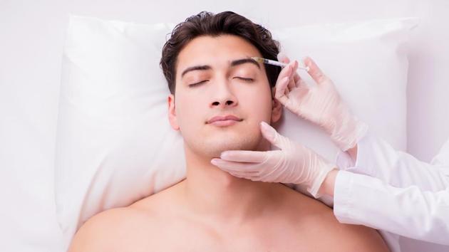 Brotox: On average, male Botox customers are about 42 years old, Meury said, though some are as young as their 20s.(Shutterstock)