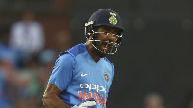 KL Rahul’s magnificent century helped India beat England by eight wickets in Manchester to take a 1-0 lead in the three-match series. Follow highlights of India vs England, 1st T20 in Manchester here(AP)