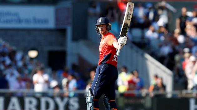 But Buttler’s 46-ball 69 pushed England to 159/8. (Action Images via Reuters)
