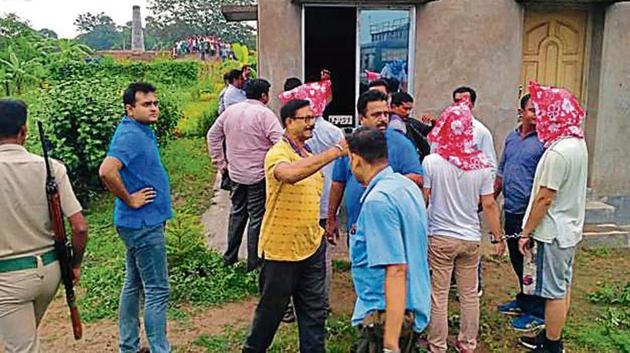 Narcotics were recovered from this West Bengal factory (pictured) where five Chinese nationals allegedly lived. (HT Photo) Narcotics were recovered from this West Bengal factory (pictured) where five Chinese nationals allegedly lived. (HT Photo)