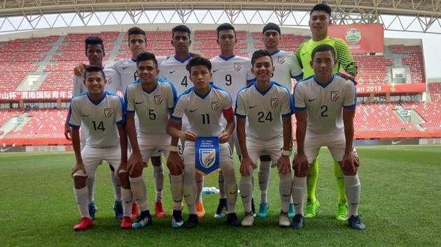 The Indian U-16s next face DPR Korea next in their final match of the tournament on Saturday. (AIFF) The Indian U-16s next face DPR Korea next in their final match of the tournament on Saturday. (AIFF)