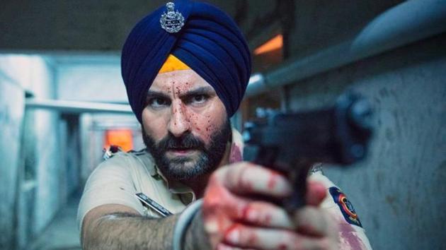 Saif Ali Khan as Sartaj Singh in Sacred Games. Saif Ali Khan as Sartaj Singh in Sacred Games.