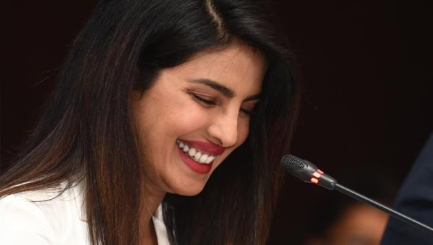 Priyanka Chopra speaks during a press conference in the Bangladeshi capital Dhaka on May 24, 2018. (AFP) Priyanka Chopra speaks during a press conference in the Bangladeshi capital Dhaka on May 24, 2018. (AFP)