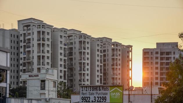 The prices of residential properties are tracked on a quarterly basis.(HT FILE PHOTO)