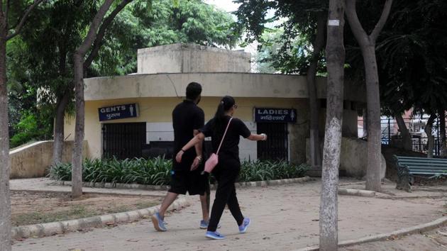 File photo of Gurugram’s Leisure Valley park. (Parveen Kumar/ HT Photo) File photo of Gurugram’s Leisure Valley park. (Parveen Kumar/ HT Photo)