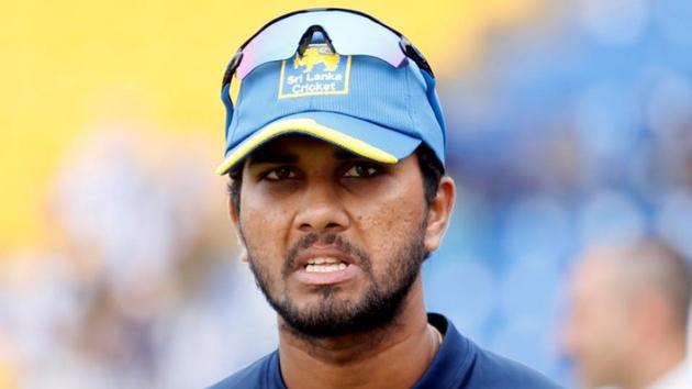 Sri Lanka’s Dinesh Chandimal has been named in squad for the two Tests against South Africa.(Reuters)