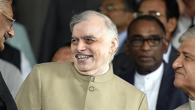 Motor Vehicle Department officials said Kerala Governor Justice (retd) P Sathasivam’s car was cruising at 80 km per hour on Kowdiar Road outside the Raj Bhawan where the speed limit is 55 kmph.(HT File Photo)