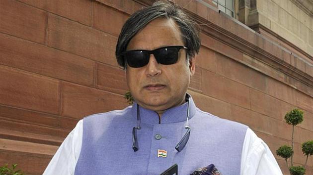 Shashi Tharoor has been charged under sections 498A (husband or his relative subjecting a woman to cruelty) and 306 (abetment of suicide) of the Indian Penal Code (IPC), but has not been arrested in the case.(Sonu Mehta/HT File Photo)