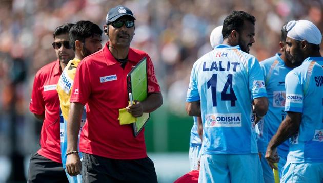 Harendra Singh took over Indian men’s hockey team coach’s mantle from Sjoerd Marijne,(Frank Uijlenbroek)