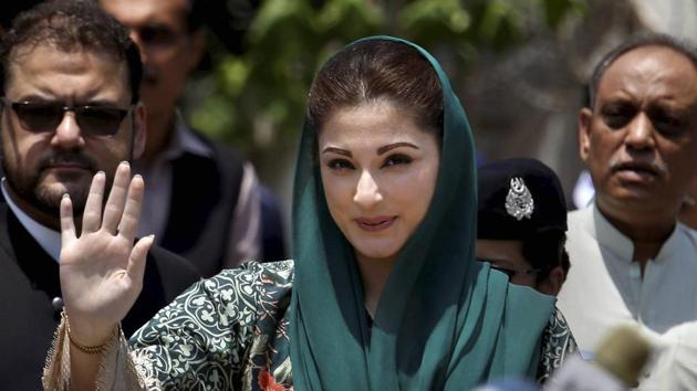 Maryam Nawaz, daughter of former Pakistan prime minister Nawaz Sharif, appealed to party cadres to be positive ahead of the July 25 elections when the “real verdict” would be revealed. (Representative Image/AP Photo) Maryam Nawaz, daughter of former Pakistan prime minister Nawaz Sharif, appealed to party cadres to be positive ahead of the July 25 elections when the “real verdict” would be revealed. (Representative Image/AP Photo)