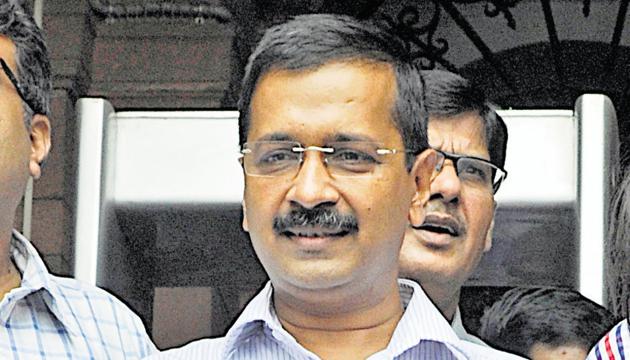 Delhi chief minister Arvind Kejriwal to meet union home minister Rajnath Singh to urge him to follow Supreme Court orders on governance in Delhi. (Sonu Mehta/HT Photo) Delhi chief minister Arvind Kejriwal to meet union home minister Rajnath Singh to urge him to follow Supreme Court orders on governance in Delhi. (Sonu Mehta/HT Photo)