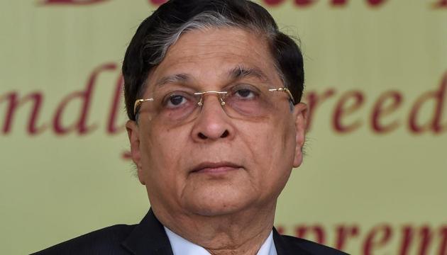 Chief Justice of India Dipak Misra. Describing the CJI as “first among equals,” a bench of justices AK Sikri and Ashok Bhushan said although the constitution was silent on the CJI’s role as the master of the roster, his power was based on a healthy practice and “convention”. (PTI File Photo) Chief Justice of India Dipak Misra. Describing the CJI as “first among equals,” a bench of justices AK Sikri and Ashok Bhushan said although the constitution was silent on the CJI’s role as the master of the roster, his power was based on a healthy practice and “convention”. (PTI File Photo)
