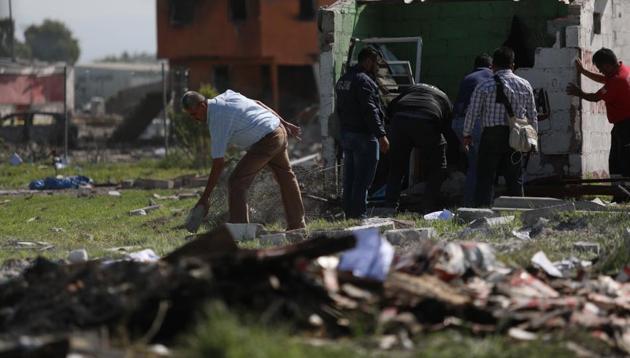Tultepec, a town of 65,000 people just north of Mexico City, is known for its artisanal fireworks — and a history of deadly accidents. (AP)