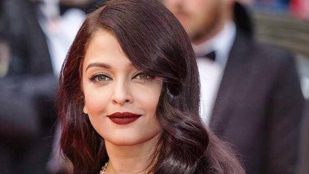Aishwarya Rai Bachchan’s sheer-skirted black gown was made for making a statement. (Instagram)