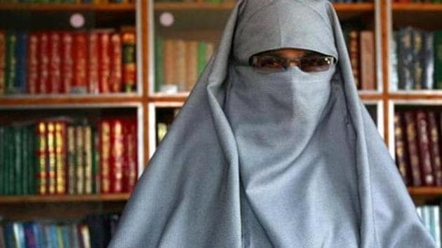 The strike called by separatists against the shifting of Asiya Andrabi, the chief of radical women’s outfit Dukhtaran-e-Millat (DeM), to Delhi by the NIA, evoked mixed response in the Valley on Saturday. (HT File Photo) The strike called by separatists against the shifting of Asiya Andrabi, the chief of radical women’s outfit Dukhtaran-e-Millat (DeM), to Delhi by the NIA, evoked mixed response in the Valley on Saturday. (HT File Photo)