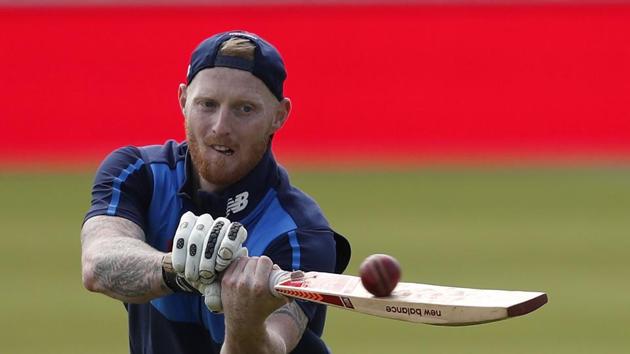 England cricket team player Ben Stokes takes part in a practice session. (AFP) England cricket team player Ben Stokes takes part in a practice session. (AFP)