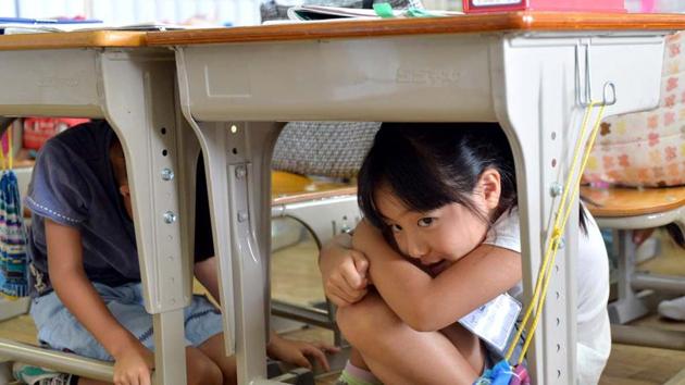 A 6.0-magnitude earthquake hit Japan on Saturday evening outside of Tokyo, swaying buildings in the capital, but no tsunami warning was issued.(Representative Image/AFP Photo)