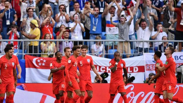 England beat Sweden 2-0 in FIFA World Cup 2018 quarter-final and reach semifinal for the first time in 28 years. (AFP)