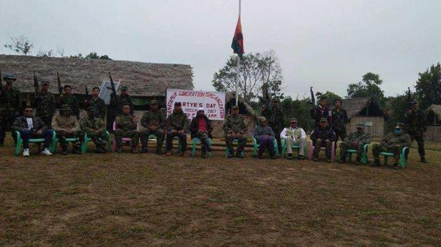 File photo of Kamtapur Liberation Organisation. Police are probing whether the new group has connections to KLO.(HT Photo) File photo of Kamtapur Liberation Organisation. Police are probing whether the new group has connections to KLO.(HT Photo)