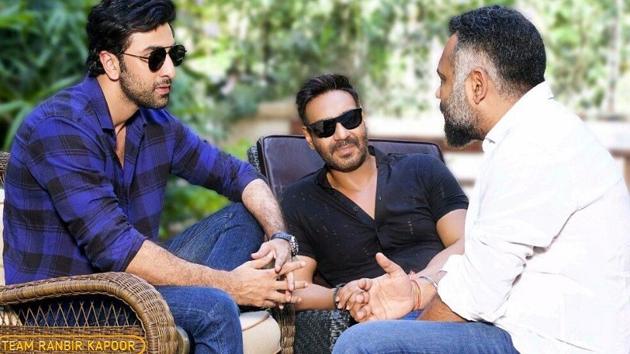 Ranbir Kapoor and Ajay Devgn’s film with Luv Ranjan is rumoured to be a father-son drama.(Twitter)