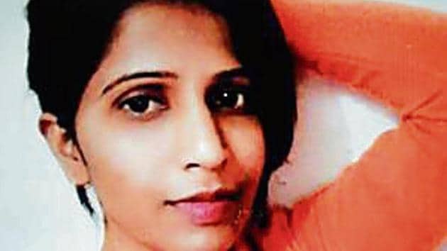 Shivani jumped off the third floor of Noida’s Great India Place mall and died.(HT photo)