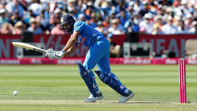 Rohit Sharma was in fine form for India in Bristol. (REUTERS) Rohit Sharma was in fine form for India in Bristol. (REUTERS)