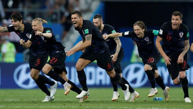 Croatia beat Russia 4-3 on penalties on Saturday to set up a FIFA World Cup 2018 semi-final against England after a dramatic match full of twists and turns. (REUTERS)
