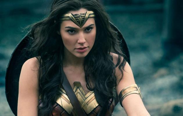 Gal Gadot in her full Wonder Woman regalia. Gal Gadot in her full Wonder Woman regalia.