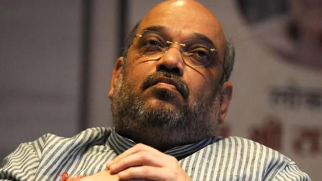BJP president Amit Shah was stuck in a lift for around 20 minutes after it malfunctioned, in August 2015. (Sonu Mehta/HT File Photo) BJP president Amit Shah was stuck in a lift for around 20 minutes after it malfunctioned, in August 2015. (Sonu Mehta/HT File Photo)
