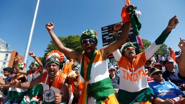 India fans after the win over England. (Reuters) India fans after the win over England. (Reuters)