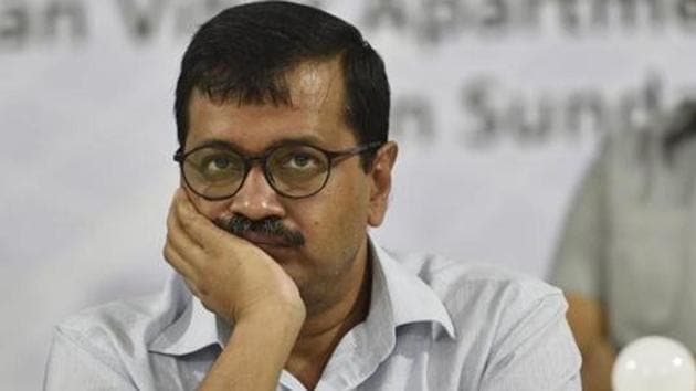 Delhi chief minister Arvind Kejriwal has been locked in a battle with the Lieutenant Governor (L-G) over administrative powers. In a recent ruling, the Supreme Court said the L-G was bound by the constitution to listen to the democratically elected government.(Sanchit Khanna/HT File Photo)