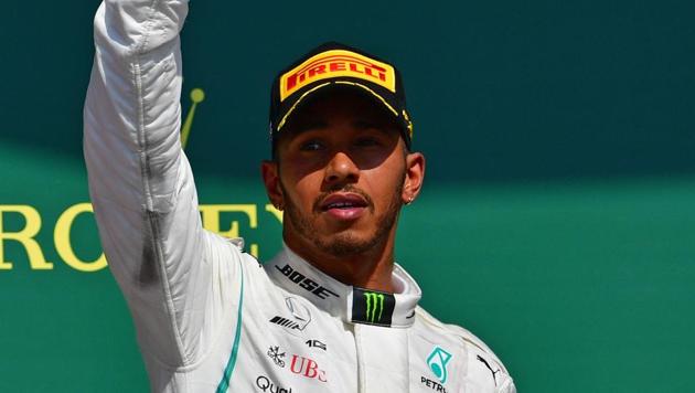 Lewis Hamilton is eight points behind rival Sebastian Vettel in the F1 drivers’ standings.(AFP)