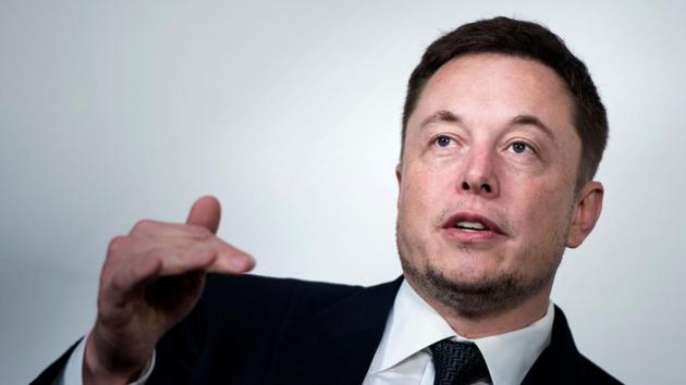 Elon Musk, CEO of SpaceX and Tesla, speaks during the International Space Station Research and Development Conference at the Omni Shoreham Hotel in Washington. (AFP) Elon Musk, CEO of SpaceX and Tesla, speaks during the International Space Station Research and Development Conference at the Omni Shoreham Hotel in Washington. (AFP)