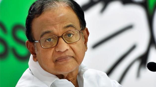 Former Union minister P Chidambaram looks on during an event in New Delhi. (PTI File Photo) Former Union minister P Chidambaram looks on during an event in New Delhi. (PTI File Photo)
