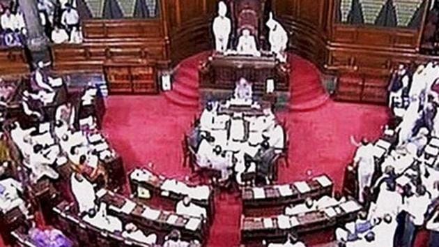 File photo of Rajya Sabha proceedings during monsoon session in New Delhi. File photo of Rajya Sabha proceedings during monsoon session in New Delhi.