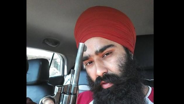 Notorious gangster Dilpreet Singh Dhahan, alias Baba (HT File) Notorious gangster Dilpreet Singh Dhahan, alias Baba (HT File)