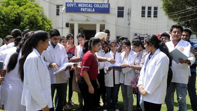 The result of the first round of All-India quota online counselling was declared on June 22 (HT File) The result of the first round of All-India quota online counselling was declared on June 22 (HT File)