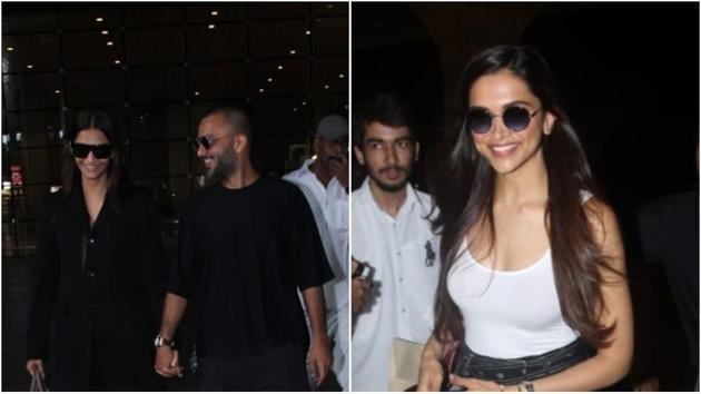 Ranveer Singh drops Deepika Padukone at airport, Sonam Kapoor