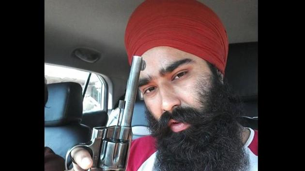 Gangster Dilpreet Singh Baba(HT File)