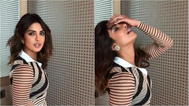 Priyanka Chopra laughs adorably in this video.(Instagram)