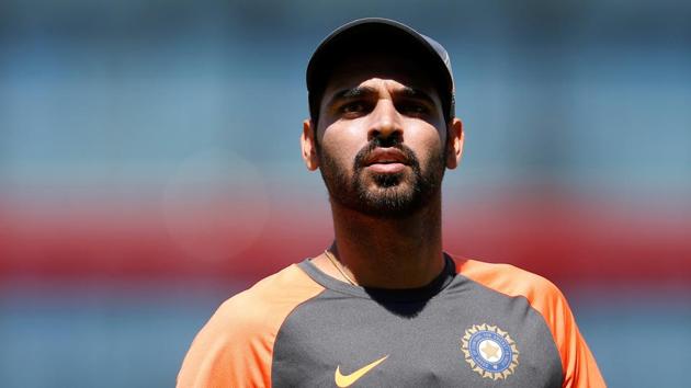 India’s Bhuvneshwar Kumar, who missed the third T20 against England at Bristol due to a stiff back, remains in doubt for the first ODI at Trent Bridge. (REUTERS) India’s Bhuvneshwar Kumar, who missed the third T20 against England at Bristol due to a stiff back, remains in doubt for the first ODI at Trent Bridge. (REUTERS)
