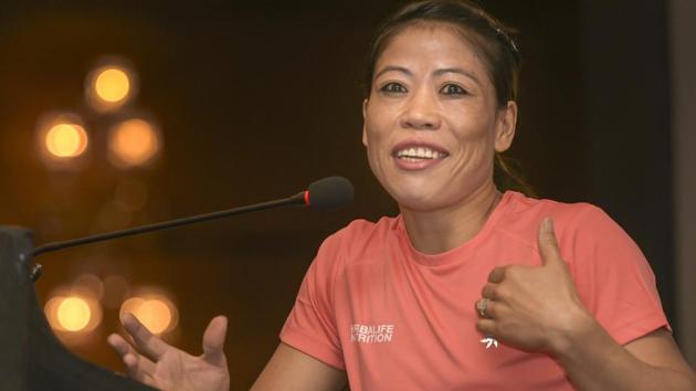 MC Mary Kom is eying her sixth world title.(PTI)