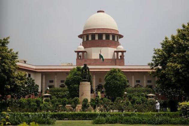 View of the Supreme Court of India in New Delhi.(AP File Photo)