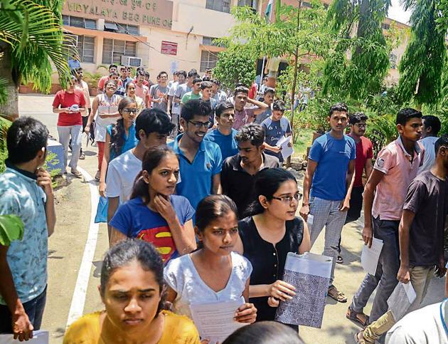 The decision by the central government to hold national-level engineering and medical entrance exams, twice a year, has been met with mixed responses. (HT File Photo) The decision by the central government to hold national-level engineering and medical entrance exams, twice a year, has been met with mixed responses. (HT File Photo)