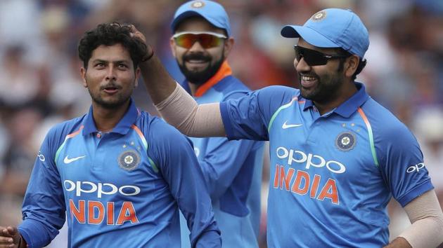 Kuldeep Yadav took six wickets during India’s first ODI encounter against England in Nottingham on Thursday. (AP) Kuldeep Yadav took six wickets during India’s first ODI encounter against England in Nottingham on Thursday. (AP)