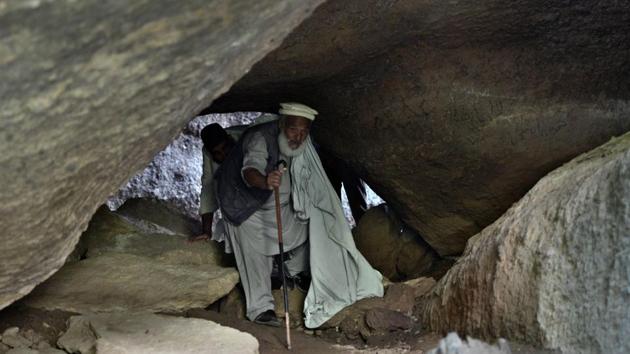 Historian Akhtar Munir leads local tourists at the site of the Buddha. For Shaheen, the statue is “a symbol of peace, symbol of love, symbol of brotherhood”. “We don’t hate anybody, any religion -- what is this nonsense to hate somebody?” he said. But other Swatis, less familiar with history and in 2007 not yet traumatised by the full brutality of the Taliban, had applauded the attack. (AFP) Historian Akhtar Munir leads local tourists at the site of the Buddha. For Shaheen, the statue is “a symbol of peace, symbol of love, symbol of brotherhood”. “We don’t hate anybody, any religion -- what is this nonsense to hate somebody?” he said. But other Swatis, less familiar with history and in 2007 not yet traumatised by the full brutality of the Taliban, had applauded the attack. (AFP)