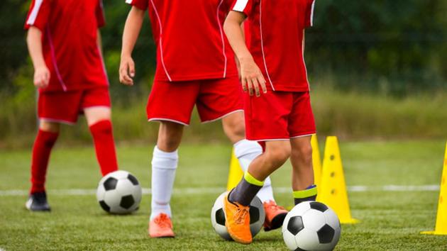 ⚽️ Head in the game, heart in the passion ❤️ #balance #football #soccer