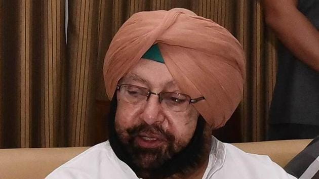 Punjab chief minister Amarinder Singh