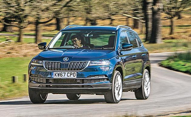 The first impression of the Karoq is that it’s bigger in every dimension and more of a scaled-down Kodiaq
